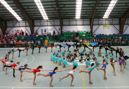 Máis de 350 nenos e nenas participan na clausura dos cursos municipais de ballet, patinaxe artística e ximnasia rítmica